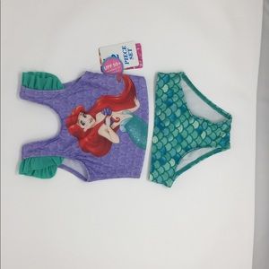 Disney Princess Aerial 2 Piece Swim Set UPF 50